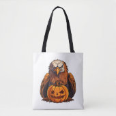 Eagle Pompoen Lazy Halloween Feestkostuum Kinder Tote Bag (Voorkant)
