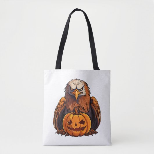 Eagle Pompoen Lazy Halloween Feestkostuum Kinder Tote Bag (Voorkant)
