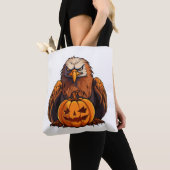 Eagle Pompoen Lazy Halloween Feestkostuum Kinder Tote Bag (Dichtbij)