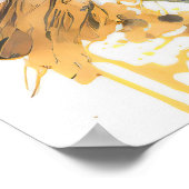 Eagle Portret Dier Schilderen Wildlife Buiten Poster (Hoek)