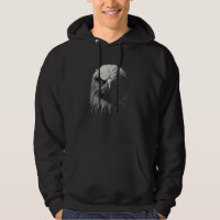 Eagle Portret in zwart en wit