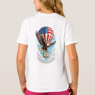 Eagle Power – 4 juli kinder T-shirt