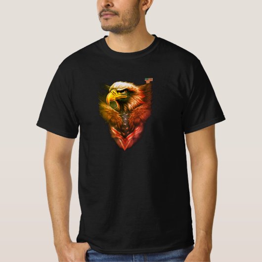 Eagle Pride Crystal Emblem Victory T-shirt (Voorkant)