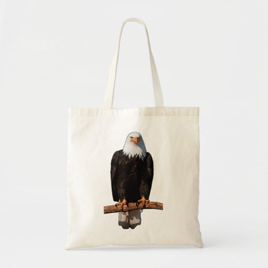 Eagle print animal Eagles motif Bald children Anim Tote Bag (Voorkant)
