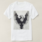 Eagle Print Tshirt (Design voorkant)