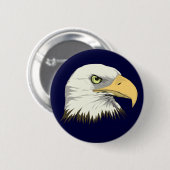 Eagle Profiel Ronde Button 5,7 Cm (Voorkant /achterkant)