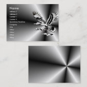 Eagle-profielkaart Visitekaartje (Voorkant / Achterkant)