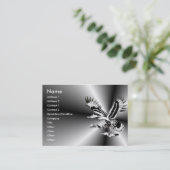 Eagle-profielkaart Visitekaartje (Staand voorkant)