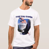 Eagle Proud Army Grandpa Tshirts en Gifts (Voorkant)