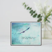 Eagle Psalm 91 Post Card Briefkaart (Staand voorkant)