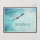 Eagle Psalm 91 Post Card Briefkaart (Voorkant)