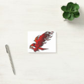 Eagle Raptor Bird of Prey Attacking Red Hawk Post-it® Notes (Kantoor)