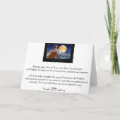 EAGLE & RAVEN WENSKAART FEESTDAGEN KAART (Achterkant)