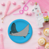Eagle Ray Papieren Bordje (Feest)