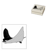 Eagle Ray Rubberstempel (Gestempeld)