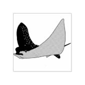 Eagle Ray Rubberstempel (Afrduk)