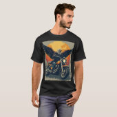 Eagle Rebel Rijder T-shirt (Voorkant volledig)