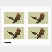 Eagle Rechthoekige Sticker (Vel)