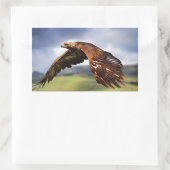 Eagle Rechthoekige Sticker (Tas)