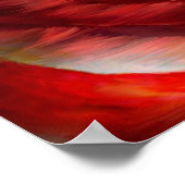 Eagle - Red White Blue Fine Art Poster/Print Poster (Hoek)