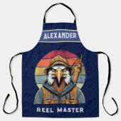  Eagle Retirement Gifts voor Visser Papa Schort (Voorkant)