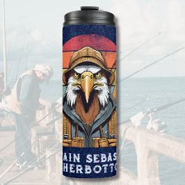  Eagle Retirement Gifts voor Visser Papa Thermosbeker