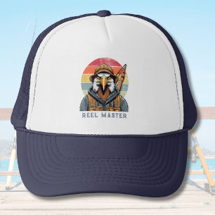Eagle Retirement Gifts voor Visser Papa Trucker Pet