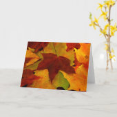 Eagle River Autumn Kaart (Gele Bloem)