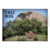 Eagle Rock California Monument Landmark (Voorkant Horizontaal)