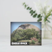 Eagle Rock California Monument Landmark Briefkaart (Staand voorkant)