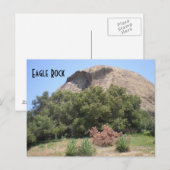 Eagle Rock California Monument Landmark Briefkaart (Voorkant / Achterkant)