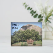 Eagle Rock California Monument Landmark Briefkaart (Staand voorkant)