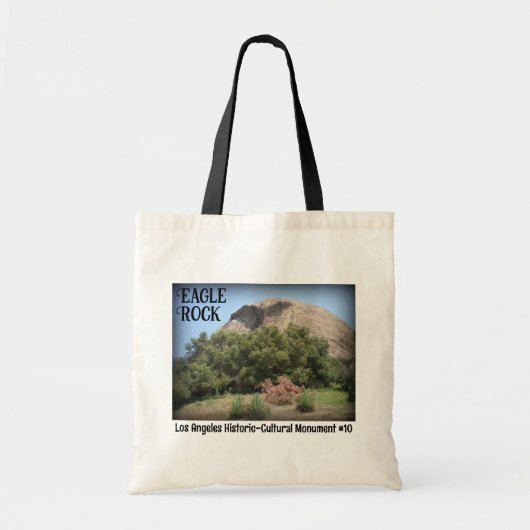 Eagle Rock California Monument Landmark Tote Bag (Voorkant)