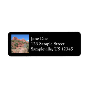Eagle Rock I Sedona Arizona Reis Fotografie Etiket