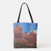 Eagle Rock I Sedona Arizona Travel Photography Tote Bag (Achterkant)