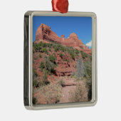 Eagle Rock II Sedona Arizona Travel Photography Metalen Ornament (Rechts)