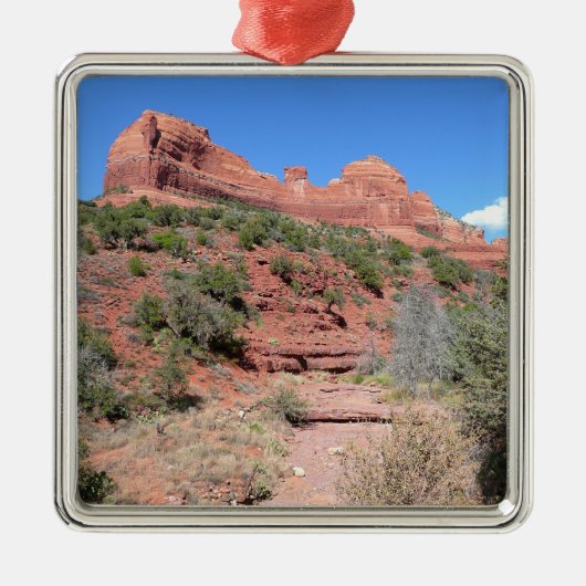 Eagle Rock II Sedona Arizona Travel Photography Metalen Ornament (Voorkant)