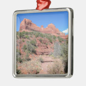 Eagle Rock II Sedona Arizona Travel Photography Metalen Ornament (Links)