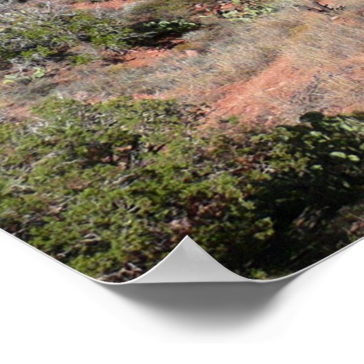 Eagle Rock II Sedona Arizona Travel Photography Poster (Hoek)