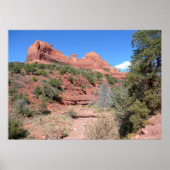 Eagle Rock II Sedona Arizona Travel Photography Poster (Voorkant)