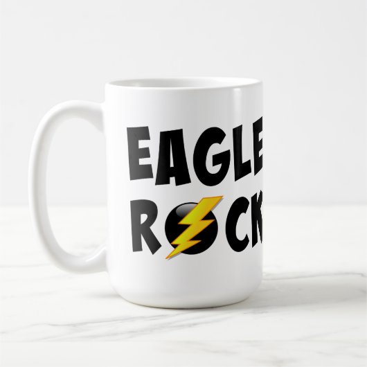 Eagle Rock Lightning Bolt Koffiemok (Links)