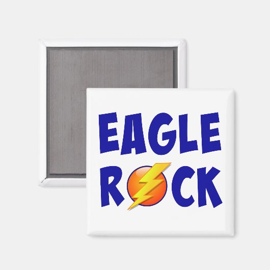 Eagle Rock Lightning Bolt Magneet (Voorkant / Achterkant)