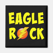 Eagle Rock Lightning Bolt Magneet (Voorkant)