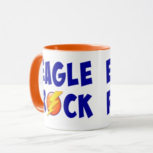 Eagle Rock Lightning Bolt Mok (Voorkant links)