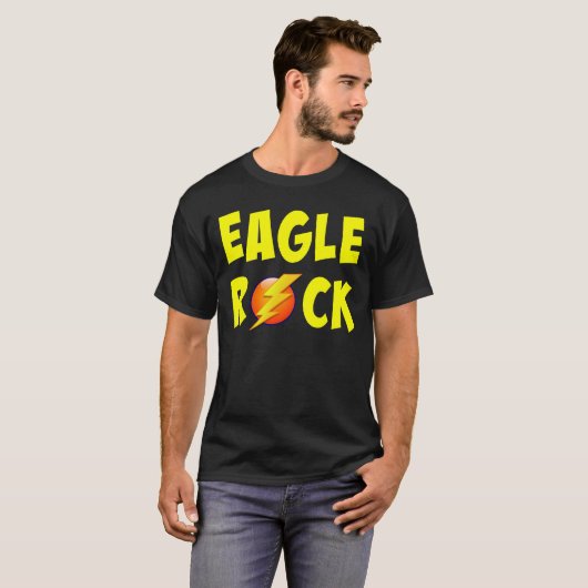 Eagle Rock Lightning Bolt T-shirt (Voorkant volledig)