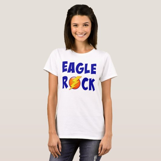 Eagle Rock Lightning Bolt T-shirt (Voorkant volledig)