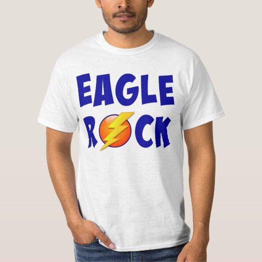 Eagle Rock Lightning Bolt T-shirt (Voorkant)