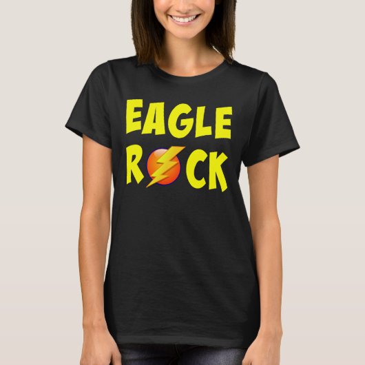Eagle Rock Lightning Bolt T-shirt (Voorkant)