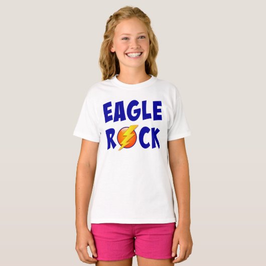Eagle Rock Lightning Bolt T-shirt (Voorkant volledig)
