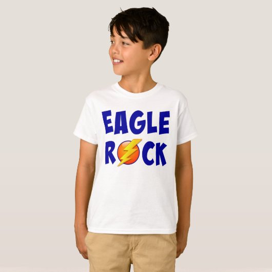 Eagle Rock Lightning Bolt T-shirt (Voorkant volledig)